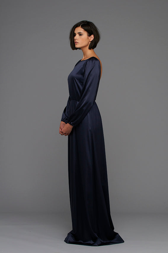 PIVOINE STRETCH SILK SATIN Nightgown