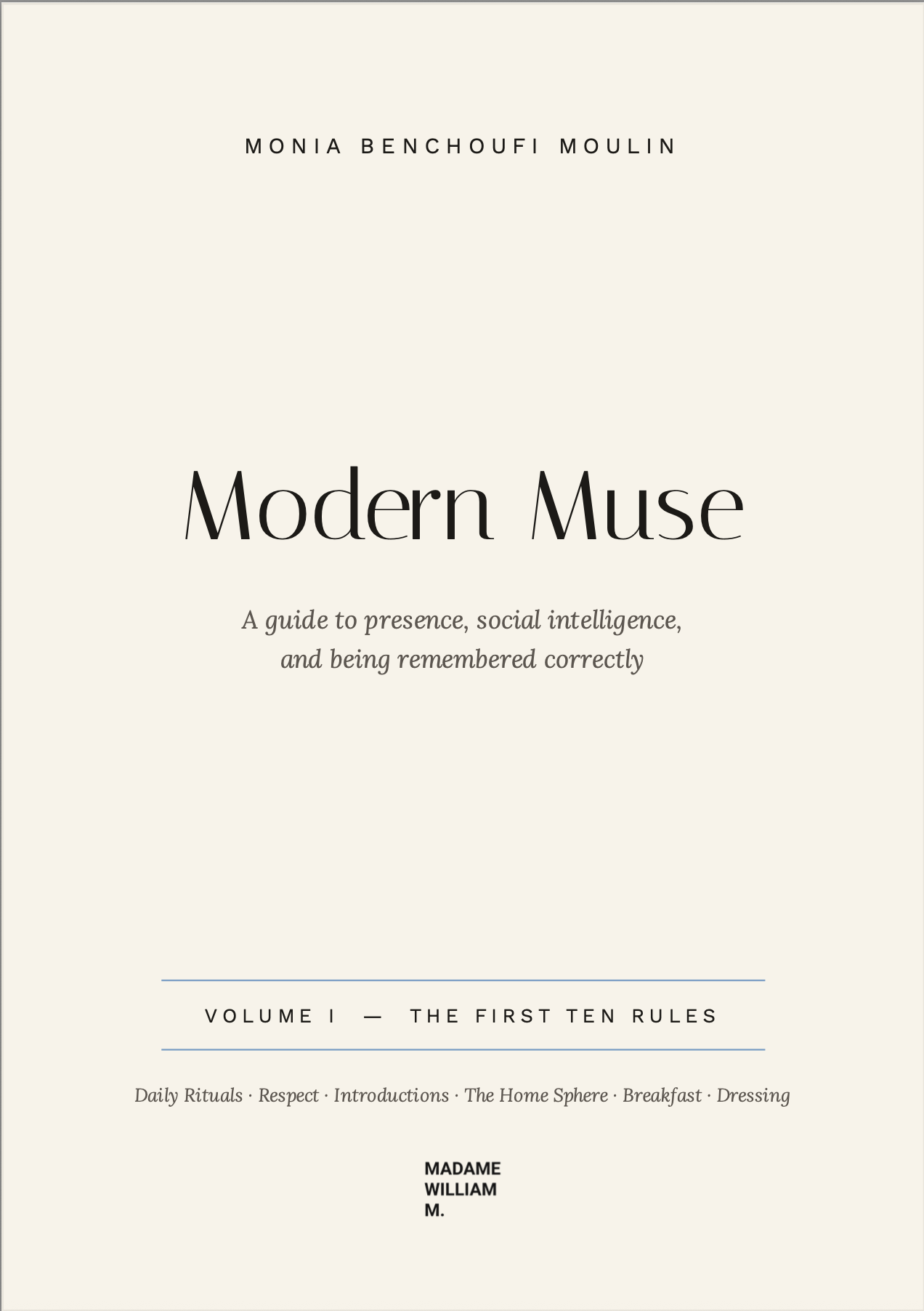 MODERN MUSE VOLUME I