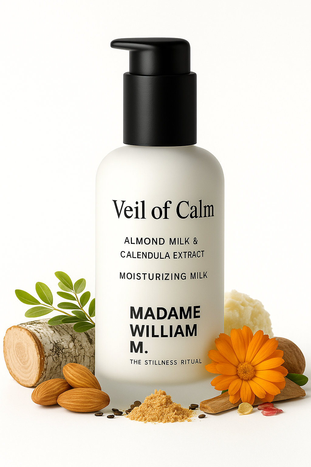 "VEIL OF CALM" Almond Milk & Birch Sap Moisturizing Milk
