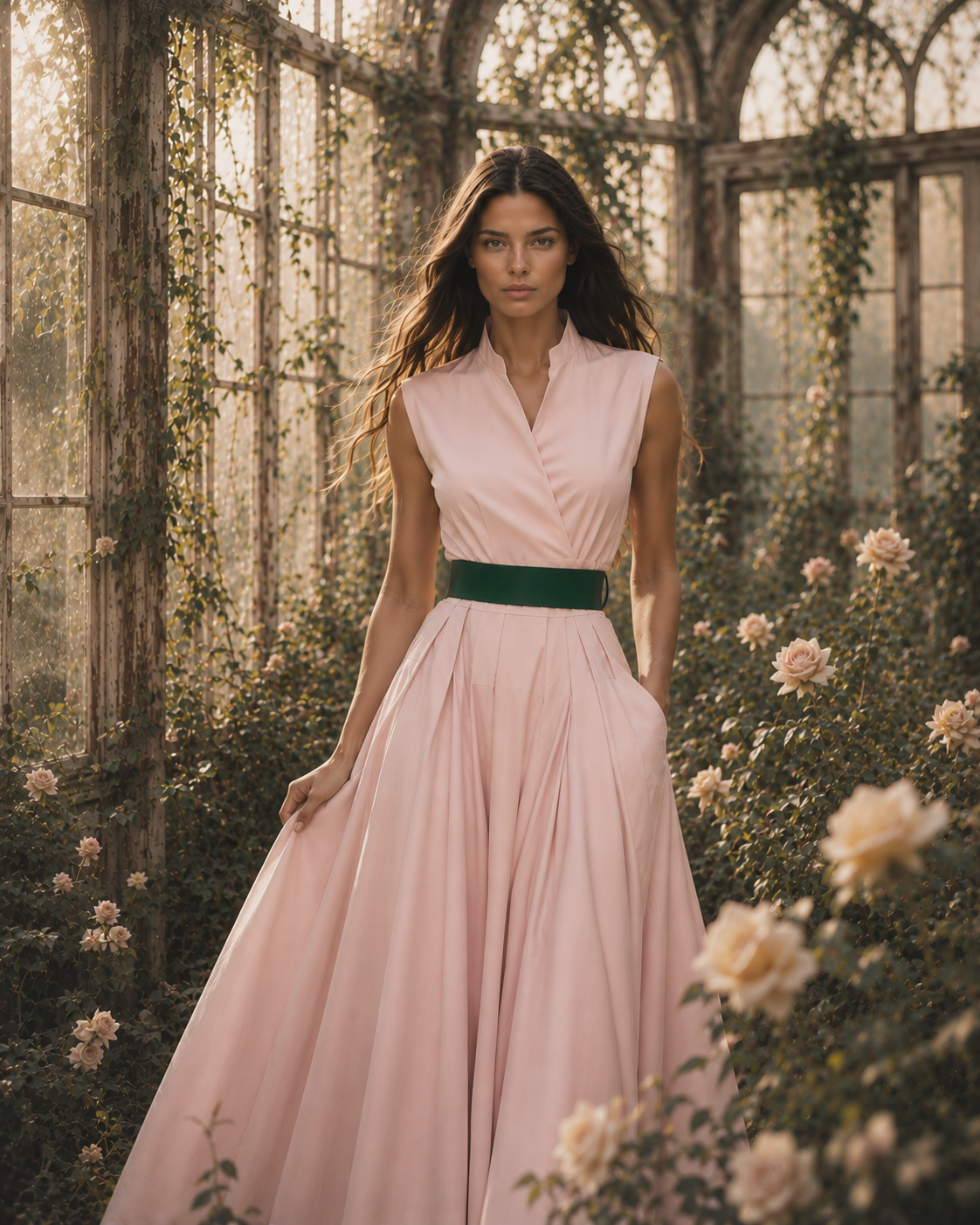"BOURGOGNE" DRESS