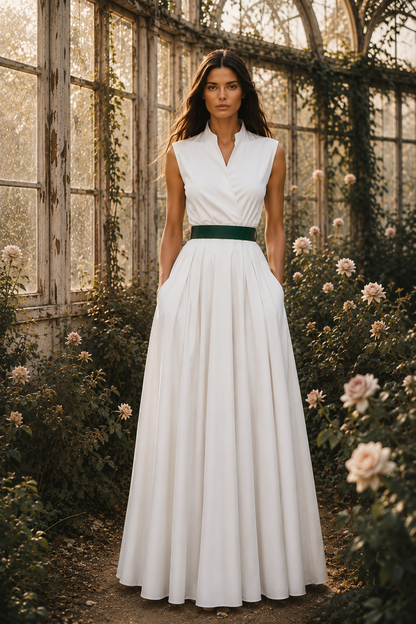 "BOURGOGNE" DRESS