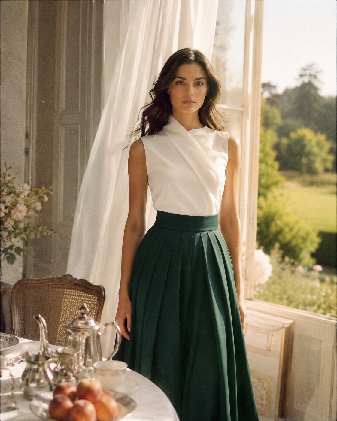 "MARGAUX" SKIRT - MIDI