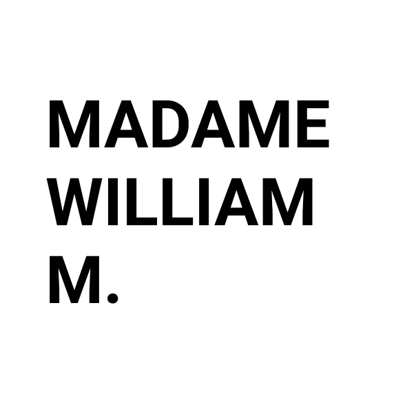A.P.C. Men's Madame Logo Crew Sweat in Rose A.P.C.
