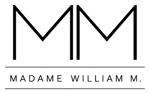MM monogram with Madame William M. wordmark
