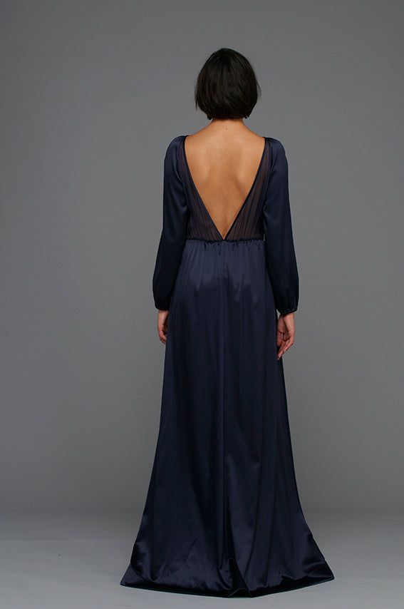 PIVOINE STRETCH SILK SATIN  Nightgown